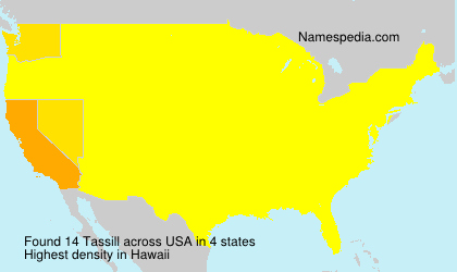Surname Tassill in USA Surname Tassill in USA