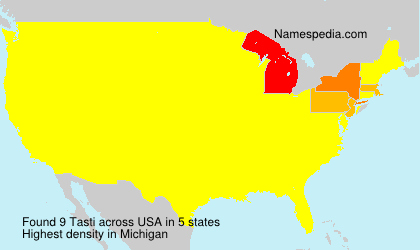 Surname Tasti in USA Surname Tasti in USA
