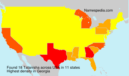 Surname Tatanisha in USA Surname Tatanisha in USA