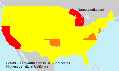 Surname Tatavarthi in USA Surname Tatavarthi in USA