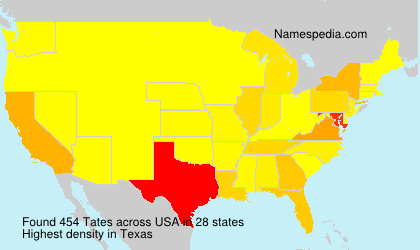Surname Tates in USA Surname Tates in USA