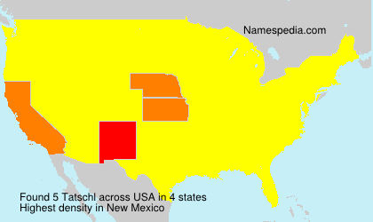 Surname Tatschl in USA Surname Tatschl in USA