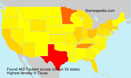 Surname Taubert in USA Surname Taubert in USA