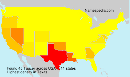 Surname Taucer in USA Surname Taucer in USA