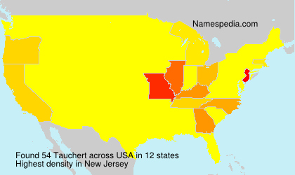 Surname Tauchert in USA Surname Tauchert in USA