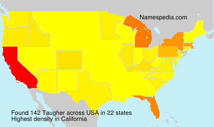 Surname Taugher in USA Surname Taugher in USA