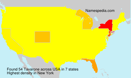 Surname Tavarone in USA Surname Tavarone in USA