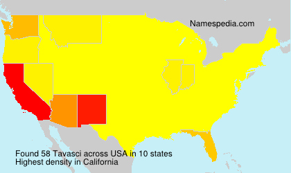 Surname Tavasci in USA Surname Tavasci in USA
