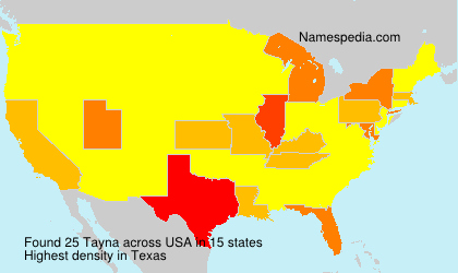 Surname Tayna in USA Surname Tayna in USA