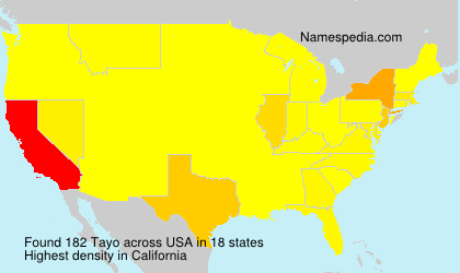 Surname Tayo in USA Surname Tayo in USA