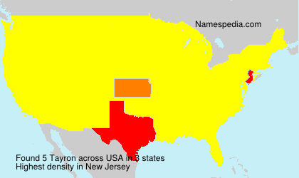 Surname Tayron in USA Surname Tayron in USA
