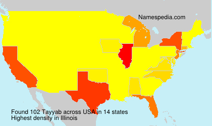 Surname Tayyab in USA Surname Tayyab in USA
