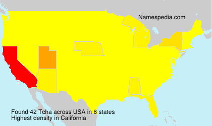Surname Tcha in USA
