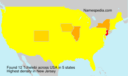Surname Tchelebi in USA