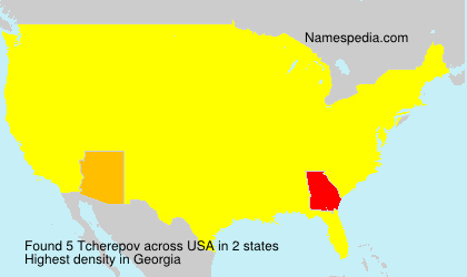 Surname Tcherepov in USA