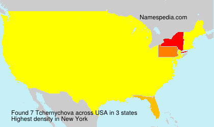 Surname Tchernychova in USA Surname Tchernychova in USA