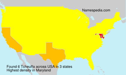 Surname Tcheuffa in USA