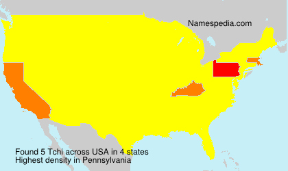 Surname Tchi in USA Surname Tchi in USA