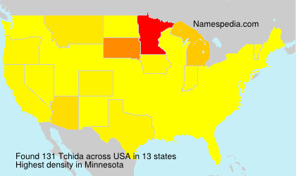 Surname Tchida in USA Surname Tchida in USA