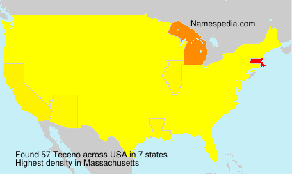 Surname Teceno in USA Surname Teceno in USA