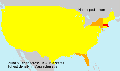 Surname Tecer in USA Surname Tecer in USA