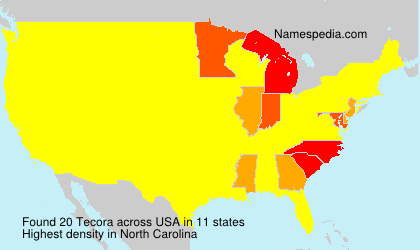 Surname Tecora in USA Surname Tecora in USA