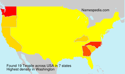 Surname Tecpile in USA Surname Tecpile in USA