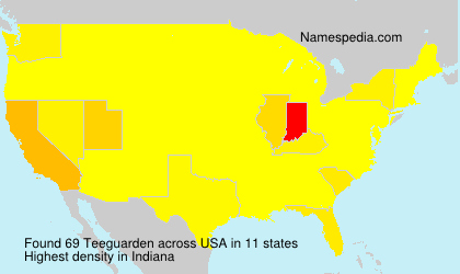 Surname Teeguarden in USA Surname Teeguarden in USA