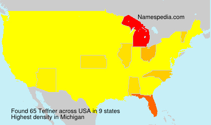 Surname Teffner in USA Surname Teffner in USA