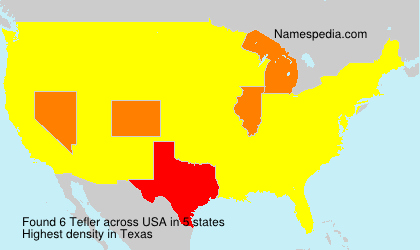 Surname Tefler in USA Surname Tefler in USA