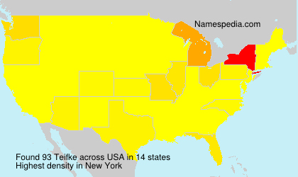 Surname Teifke in USA Surname Teifke in USA