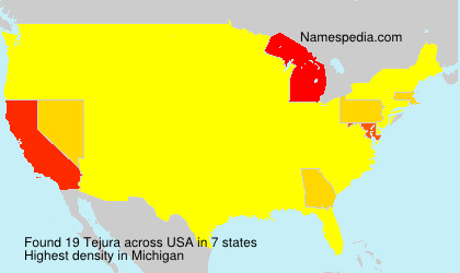 Surname Tejura in USA Surname Tejura in USA