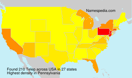 Surname Telep in USA Surname Telep in USA