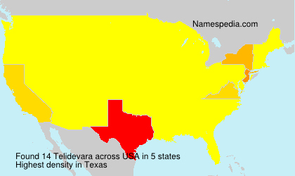 Surname Telidevara in USA Surname Telidevara in USA