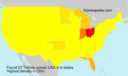 Surname Telinda in USA Surname Telinda in USA