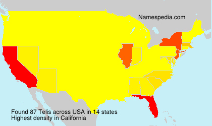 Surname Telis in USA
