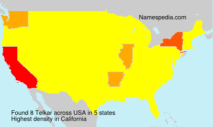 Surname Telkar in USA Surname Telkar in USA
