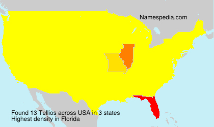 Surname Tellios in USA Surname Tellios in USA