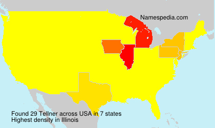 Surname Tellner in USA Surname Tellner in USA