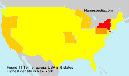 Surname Telmer in USA Surname Telmer in USA