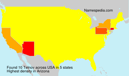 Surname Telnov in USA Surname Telnov in USA