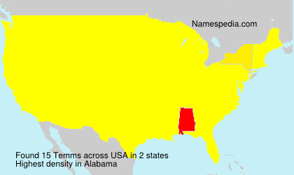 Surname Temms in USA Surname Temms in USA