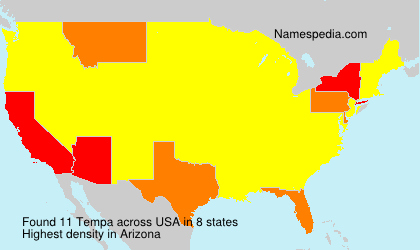 Surname Tempa in USA Surname Tempa in USA