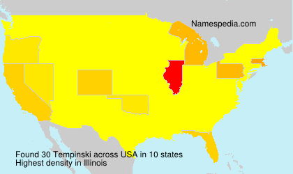 Surname Tempinski in USA Surname Tempinski in USA