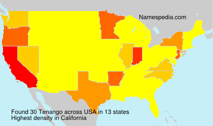Surname Tenango in USA Surname Tenango in USA