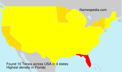 Surname Tenea in USA Surname Tenea in USA