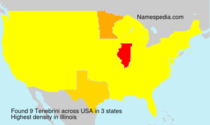 Surname Tenebrini in USA Surname Tenebrini in USA