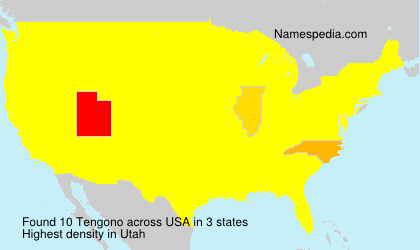 Surname Tengono in USA Surname Tengono in USA