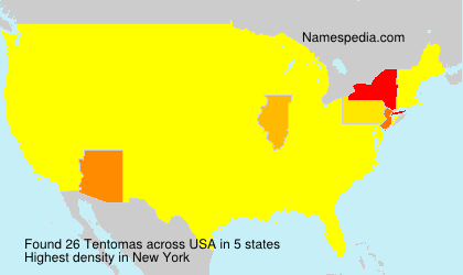 Surname Tentomas in USA Surname Tentomas in USA