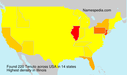 Surname Tenuto in USA Surname Tenuto in USA